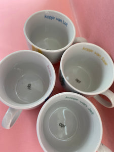 Kinderkoffie kopje bedrukt met naam