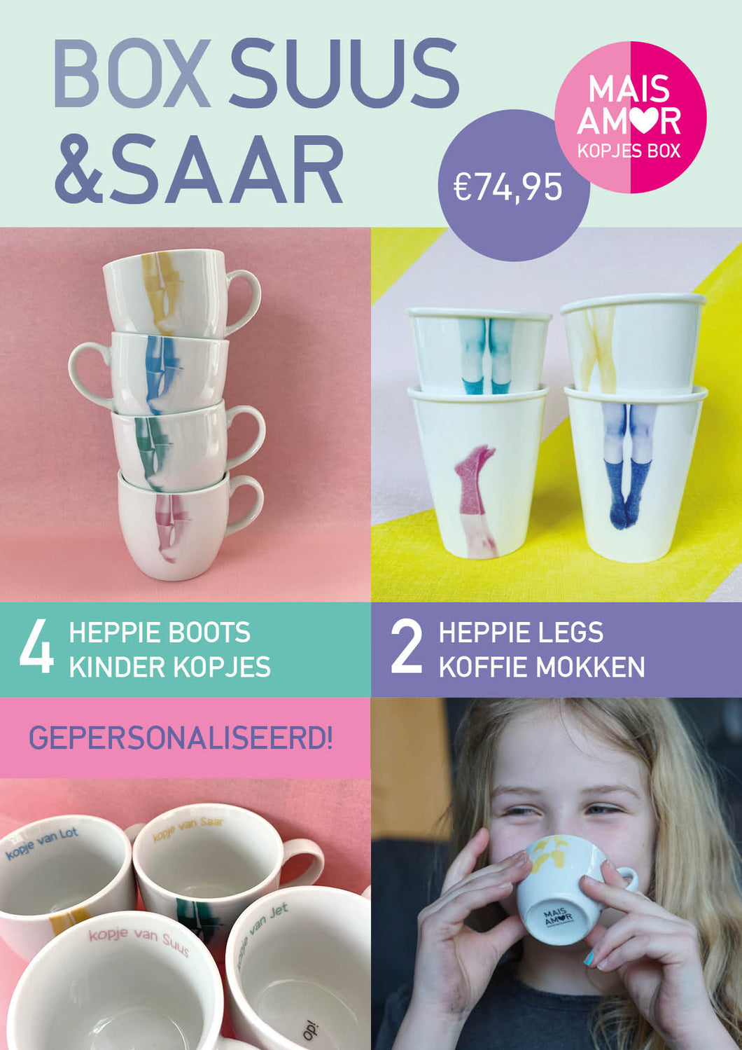 Kinderkoffie BOX SAAR & SUUS
