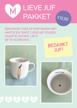 Afbeelding in Gallery-weergave laden, JUF cadeau
