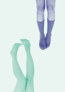 poster heppie legs duo groen