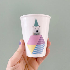 Beker ijsbeer grafisch