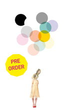 Afbeelding in Gallery-weergave laden, Muursticker konijnmeisje ballonnen PRE ORDER
