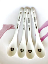 Afbeelding in Gallery-weergave laden, Set van 4 lepeltjes
