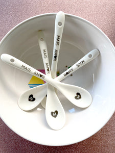 Set van 4 lepeltjes