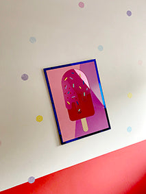 NIEUW Muurstickers 'happy dots'